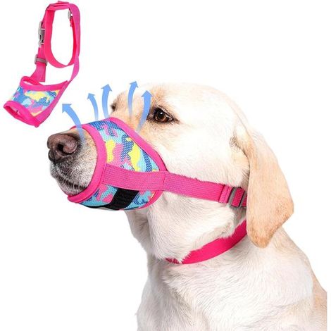 Filiyano-Cage nasale respirante wxsp pour chiens de petite, moyenne et grande taille, embout buccal souple et ajustable pour l'entraînement, empêchant (1/5)
