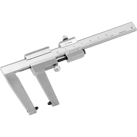 Calibre à Coulisse en INOX pour Disque de Frein, 0 à 60 mm, Précision de Lecture 0,1 mm (1/5)