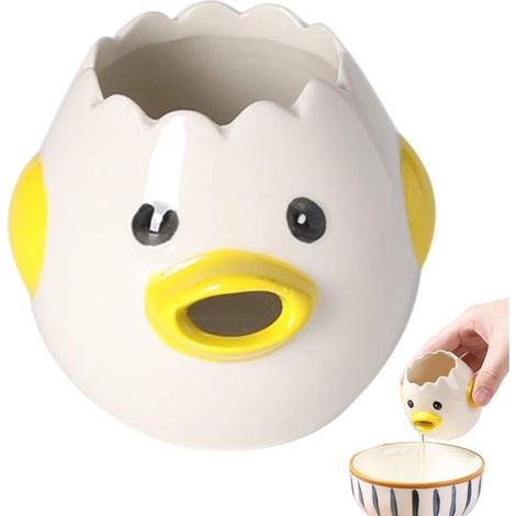 Mini separatore di tuorli d'uovo a forma di cartone animato - Giallo (1/5)