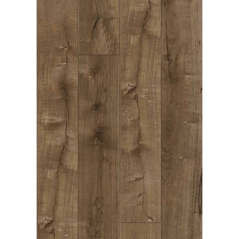 Mexen Grand Prairie Vinylpaneele 1240 x 182 mm SPC 6,5 mm, IXPE Unterlage 1,5 mm, 4 V-Fugen, Eiche - (1/2)