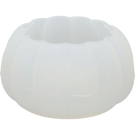 Moule en silicone pour chandelier citrouille, citrouille d'Halloween, moule en plâtre époxy et ciment à faire soi-même (1/5)