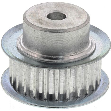 Poulie pour courroie crantée en Aluminium 25 dents , pas de 2.5mm, alésage 4mm ( Prix pour 1 )