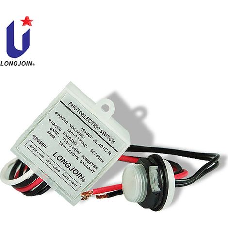 Plage de tension étendue 110277V, sonde de commande d'éclairage filaire de type split entièrement électronique, contrôleur d'éclairage public de type split (1/5)