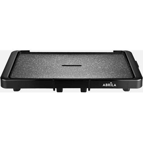 Grille Électrique Suzuka 2200W Noir avec Surface Céramique Antiadhésive de Grande Taille