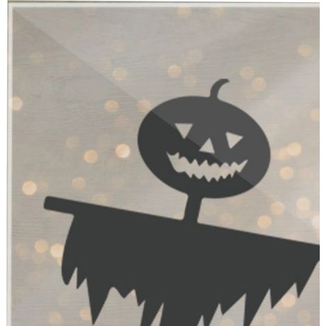 Décoration acrylique Halloween 12x18cm Thème effrayant, imperméable, ornement de bureau pour maison, décoration de table résistante à l'eau, pièce décorative acrylique 12 cm large 18 cm long CBS718X14 (1/4)