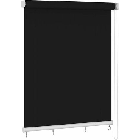 Maison Exclusive - Store roulant d'extérieur 205 (l) x 230 (H) cm noir (1/5)