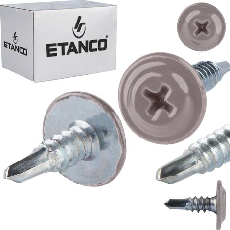 Connecteurs de montage GM-B 4,2x13mm RAL 9007 (1/5)