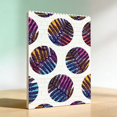 Cadre photo artistique DIY en briques, cadeau spécial pour amoureux adultes (1/5)