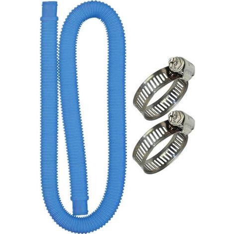 Tuyau de piscineTuyau de remplacement pour pompe de piscine hors sol Tuyau PE - 1m31mm, bleu, 1pc (1/2)