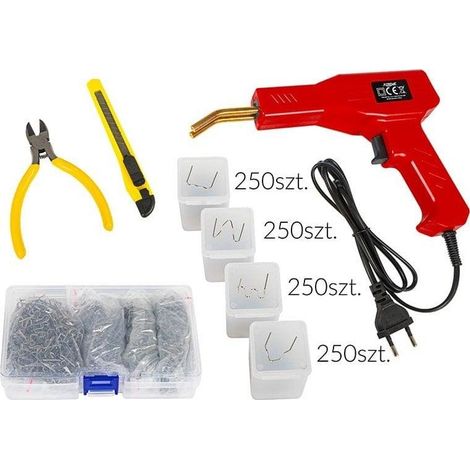 Blow Kit de soldadura para plástico 100W acero inoxidable compacto (1/3)