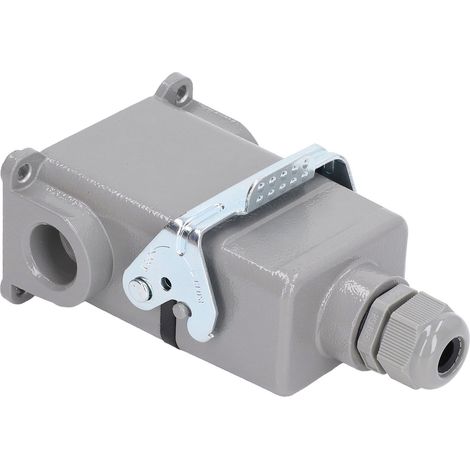 IP65 wasserdichter Industriestecker, robuster rechteckiger elektrischer Stecker 16A 500V, wasserdichter Stecker für den professionellen Einsatz, hochohmiges rechteckiges Gehäuse. (1/5)