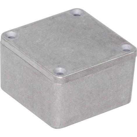 HAMMOND ELECTRONICS 1590MM BOÎTIER UNIVERSEL 50 X 50 X 31 ALUMINIUM NATUREL 1 PC(S) (1/2)