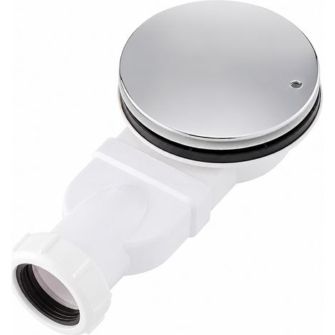 Bonde de douche pour receveur de cabine, siphon de sol d'évacuation anti-odeur en plastique 25 × 7 × 5 cm, 260 g – Livraison gratuite (1/5)