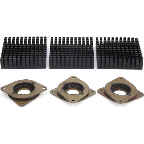 dissipateurs thermiques en aluminium pour radiateur, 40 x 40 x 11 mm, pour système de refroidissement et fournitures électriques