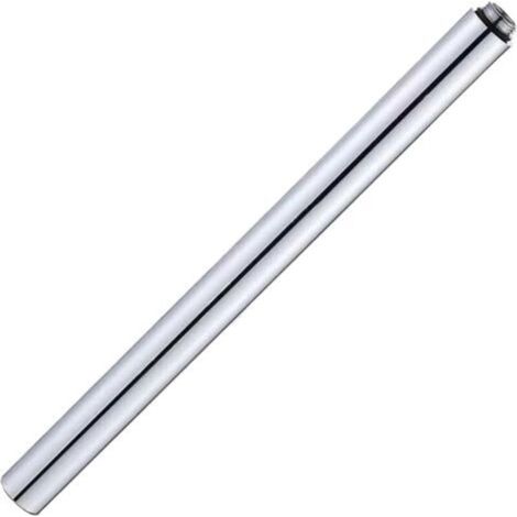 Rallonge de pommeau de douche, 30 cm en acier inoxydable, rallonge de tuyau anti-fuite, matériel d'extension de douche, hauteur de tuyau extensible pour salle de bain, pluie