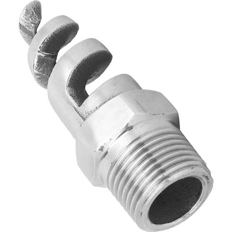 Buse spirale en acier inoxydable SPJT 316L avec filetage extérieur, anti-colmatage, accessoire d'irrigation (G3/8 DN10) (1/5)