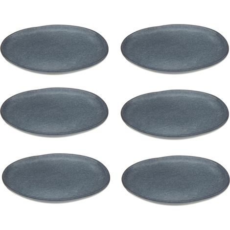 Assiette à ressort bleue 21 cm (1/3)