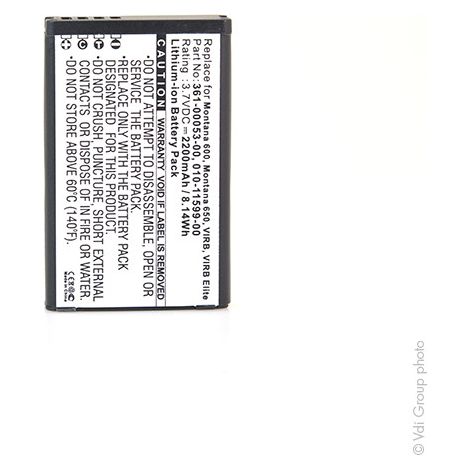 NX - Batterie GPS 3.7V 2200mAh - 010-11599-00010-11654-03361-00053-00361-0005 (1/4)