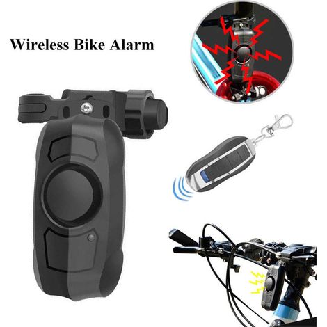 Antivol vélo alarme antivol vélo alarme vibration télécommande mini alarme sécurité cyclisme (1/5)