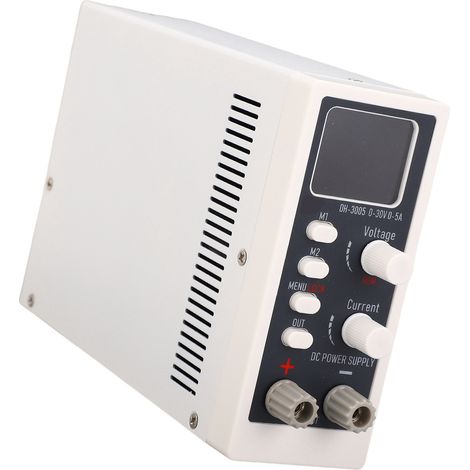 Alimentation CC Variable 150 W Affichage numérique 0-30 V 0-5A Entrée de sortie (1/5)