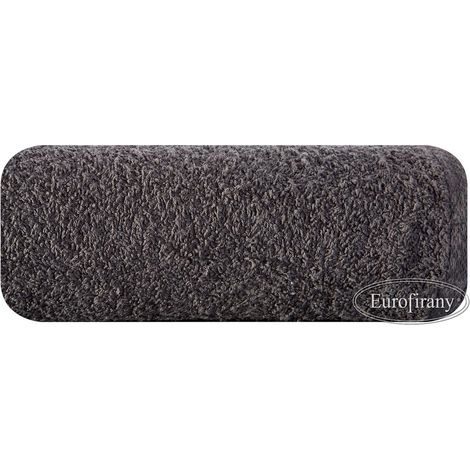 ASCIUGAMANO DA BAGNO EUROFIRANY CLASSICO IN COTONE SMOOTH1 50X90CM GRIGIO SCURO