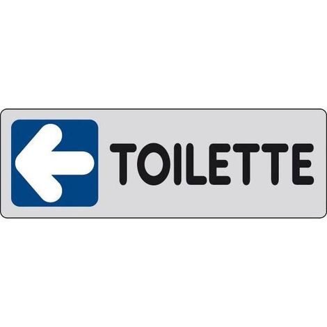 Etichetta Adesiva 150X50 Toilette (Sx) - 10 Pz