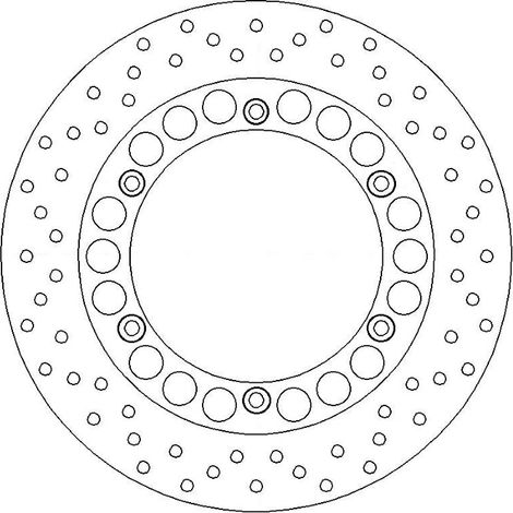 Disque de Frein Fixe YAMAHA - Homologué TÜV
