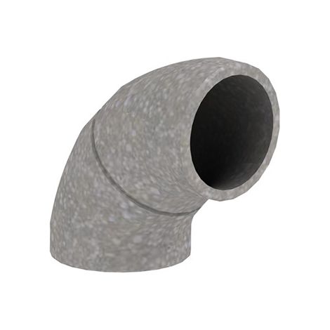 Kermi x-well EPP-Bogen inkl. Muffe NW 180/15, 90 Grad (2x 45 Grad) (1/2)