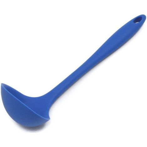 Louche - Silicone Résistant à la Chaleur - Pour Soupes Ragoûts Bouillons - Long Manche Antidérapant - 1 Pièce (1/3)