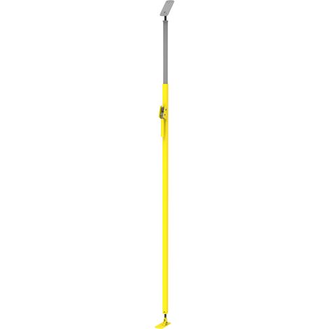 Moncoffrage – Étai télescopique 2,30 m à 3 m – Réglage micrométrique sans goupille – Poids léger 6,5 kg – Visibilité jaune vif pour chantiers (1/5)