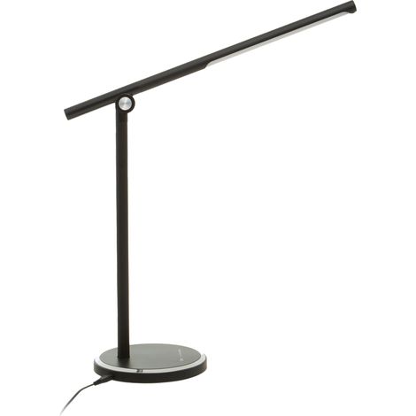 Premier Housewares Finley Black Touch Lamp