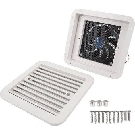 Ventilateur de ventilation latéral pour camping-car. 1 voie. vent fort. 3000 tr/min. 24V. pour camping-car. remorque. bateau. Yacht. cuisine. salle de bains (1/5)