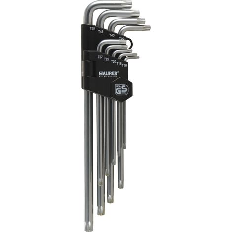 CHIAVI TORX EXTRA LUNGHE PROF. MAURER - 9PZ