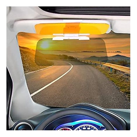 extension Pare Soleil Voiture, 2 En 1 Rallonge Pare Soleil Voiture, Anti-blouissement Et Anti-uv Pare-soleil, Ajustable Protection Contre L'blouis