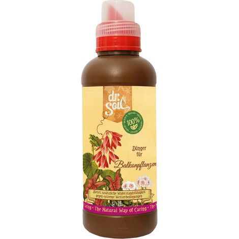 Dr.Soil Organischer Flussigdünger für Balkonpflanzen 1 Liter