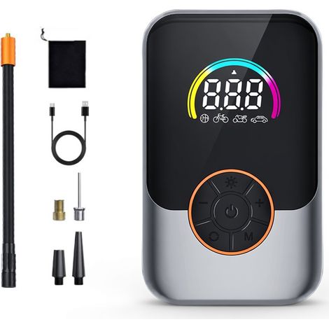 Inflador inalámbrico ST-221Pro para coche - pantalla a color mejorada (1/5)