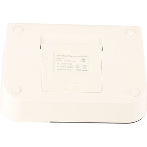 Intelligentes, automatisches Blutdruckmessgerät mit digitaler LED-Anzeige für den Oberarm, inklusive Manschette für den Heimgebrauch (1/4)
