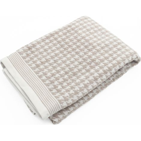 Drap de douche PIED-DE-POULE (1/5)