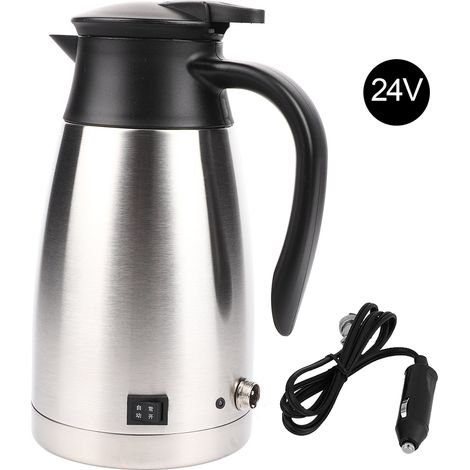 Bouilloire électrique de voiture 24V 1000ml, arrêt automatique du chauffage de l'eau, marmite (1/5)