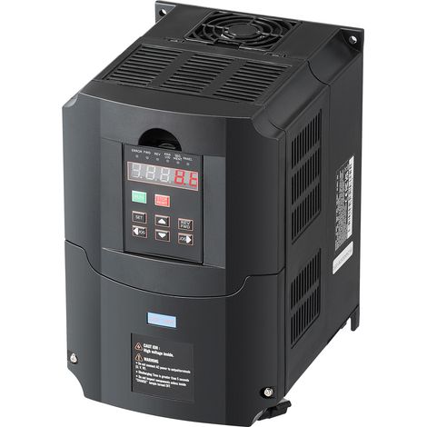 Mophorn VFD 10HP, 7,5KW, 35A, ingresso trifase 220V a uscita trifase 220V, azionamento a frequenza variabile, ingresso 40-60Hz, uscita 0-400Hz per controllo velocità motore mandrino CNC