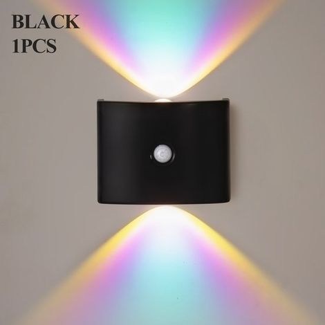 Lampada da parete,non necessita di cablaggio,lampada da lettura per camera da letto,illuminazione per corridoio USB,stile 2