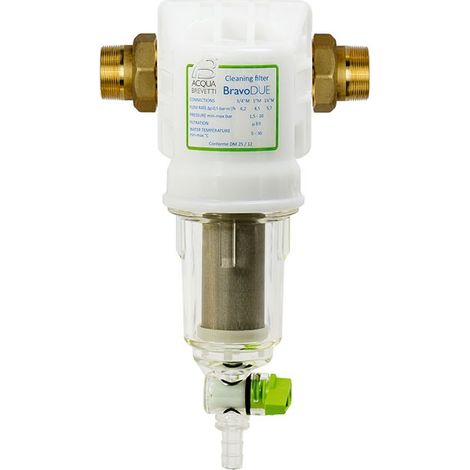 BRAVODUE 3/4" M Filtro autopulente manuale FT320