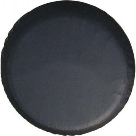 Housse De Roue De Secours - PVC Noir - Étanche Et Anti-UV - Pour Pneus 13 À 17 Pouces - Voiture SUV Camping-Car Remorque - 1 Pièce (1/4)