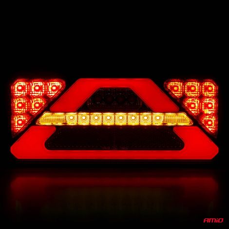 Feu arrière combiné à LED RCL-02-L dynamique gauche AMIO-02364 (1/5)