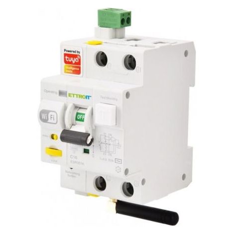 ETTROIT INTERRUTTORE MAGNETOTERMICO DIFFERENZIALE SMART - ESR3516