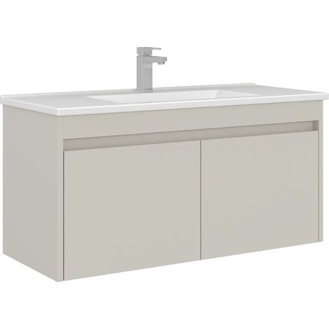 Waschtischunterschrank "Arno 100" – 100 x 45 x 52 cm – Cashmere (1/5)