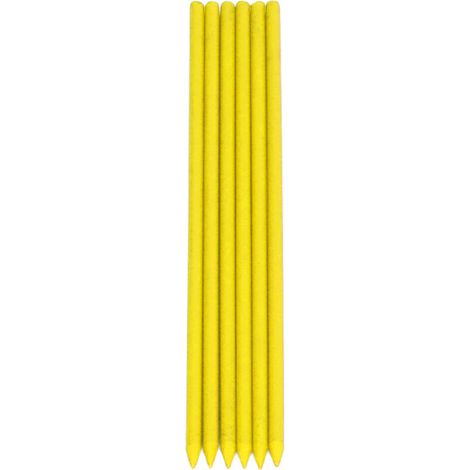 Recharges de Crayons de Traceur, Pica Traceur avec des Recharges de Crayons de Traceur Recharges au Crayon Traceur pour les Recharges de Crayons Traceurs (BLACK) (rouge) (YELLOW) (1/5)