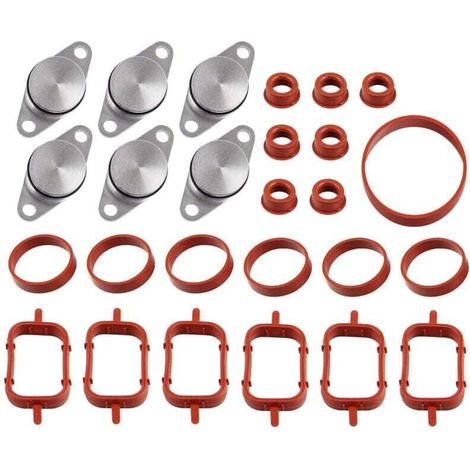 Ansaugklappen-Ausbausatz 6 x 22 mm 11612246949 für E87 E46 E90 E91 E92 E93 E39 E60 E83 E53 (1/4)