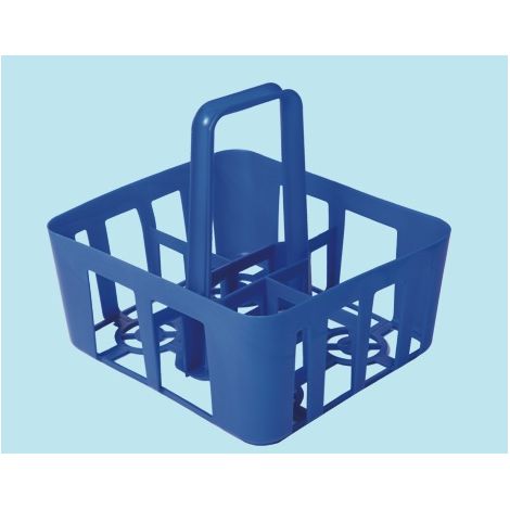 Portabottiglie ics 4 posti multicolore 28 x 30 x 21 cm