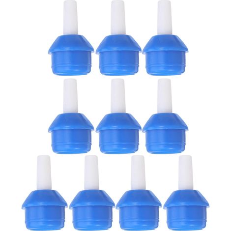 Buse de Pompe à Dessouder Outil Compact 10pcs Faible Entretien en Plastique Bleu, Remplacement Facile pour Réparation Électronique pour Professionnels et Amateurs (1/5)